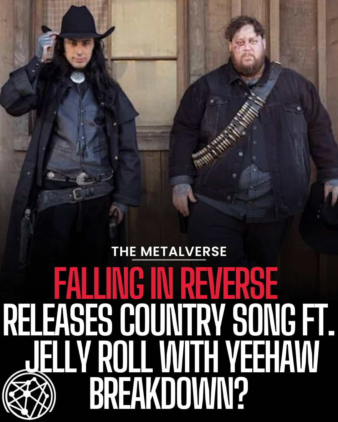 Falling In Reverse Releases Country Song FT. Jelly Roll And Announces New Album