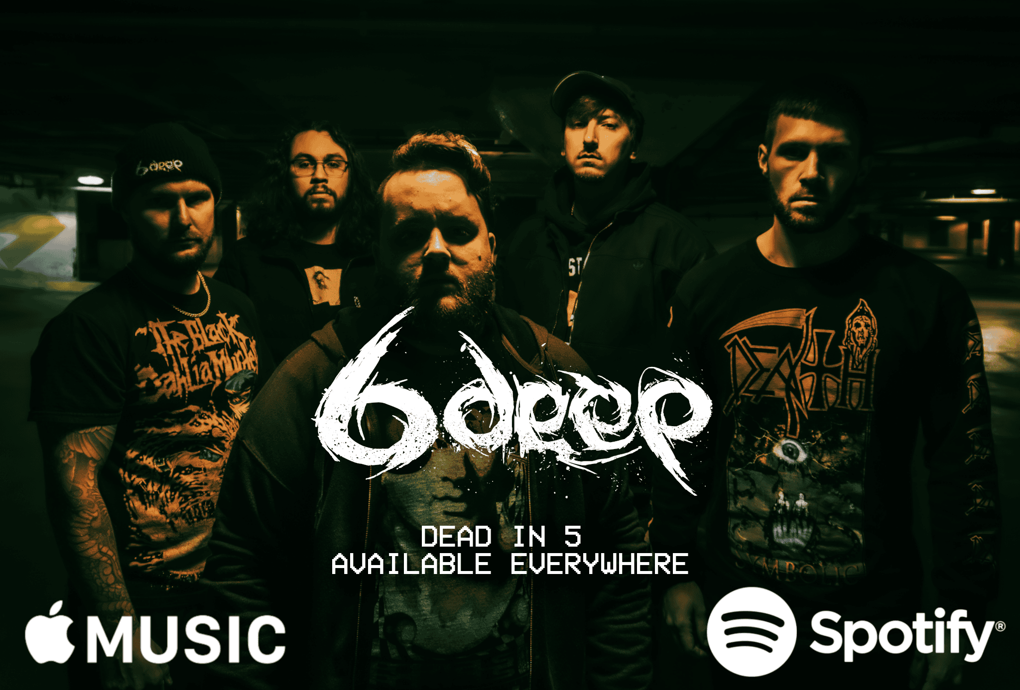 6deep Releases Intensely Brutal EP “Dead In 5”