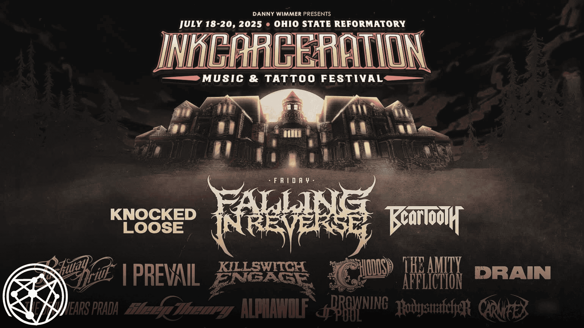 INKARCERATION’s Full 2025 Lineup is Official: Ink 2025 Bands, Headliners, & Dates