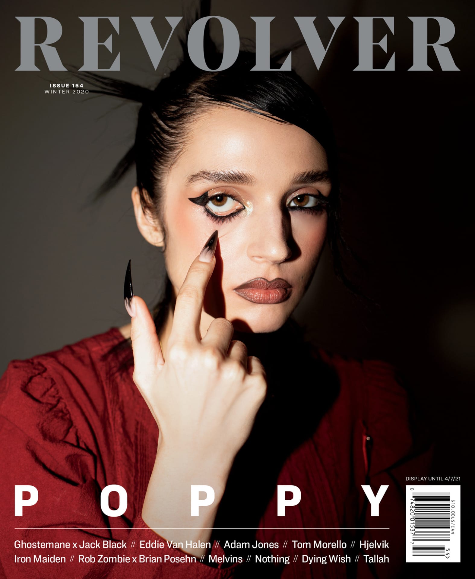 Poppy Featured on Cover of Revolver Magazine 2020 Edition | The Metalverse