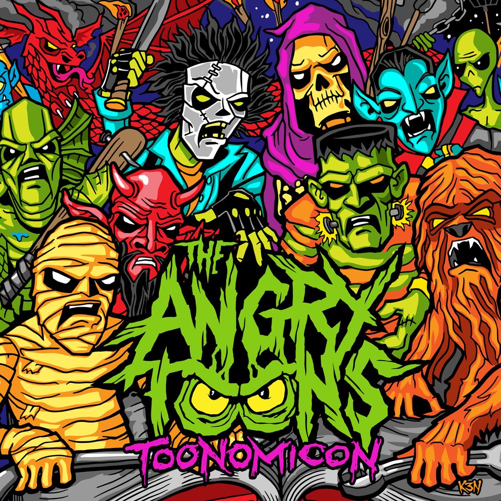 Album Review | "Toonomicon" - The Angry Toons post image