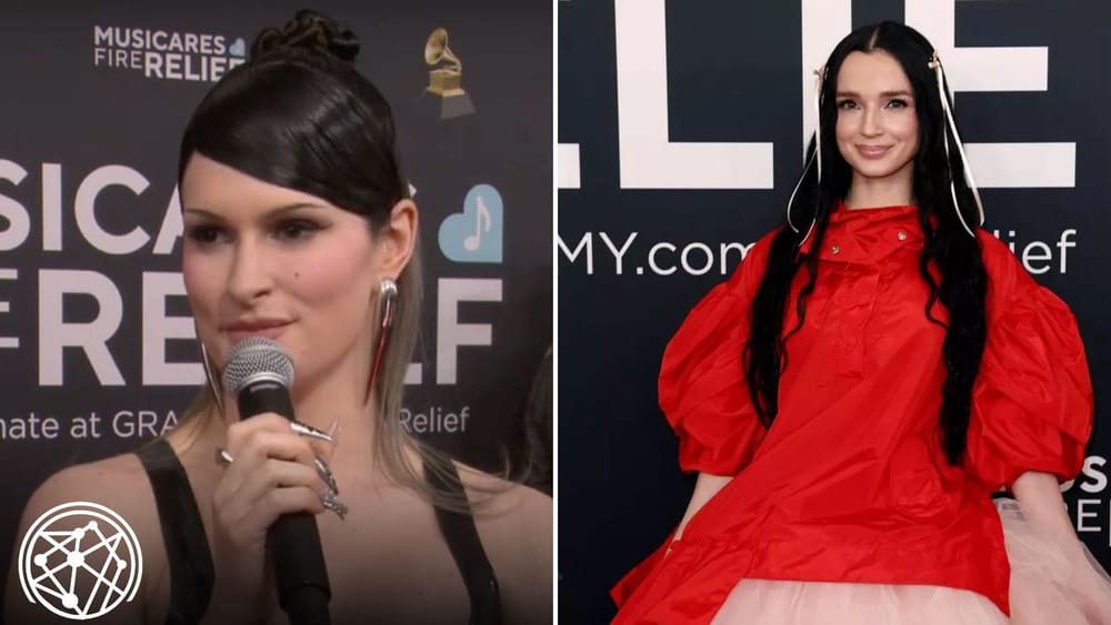 SPIRITBOX's Courtney LaPlante Mistaken for POPPY in Viral Grammy Red Carpet Interview post image